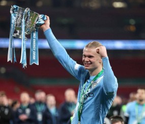 曼城荣膺联赛杯冠军！哈兰德决赛表现耐人寻味，九场决赛无进球无助攻