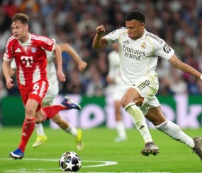 姆巴佩破球荒难阻败局，皇马1-2拜仁双线受阻，阿森纳绝杀止连败