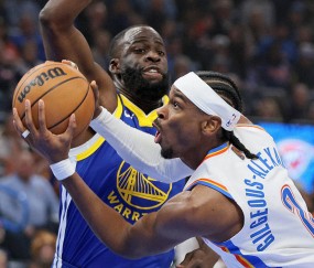 亚历山大27分桑托斯空砍22+11 雷霆擒勇士5连胜